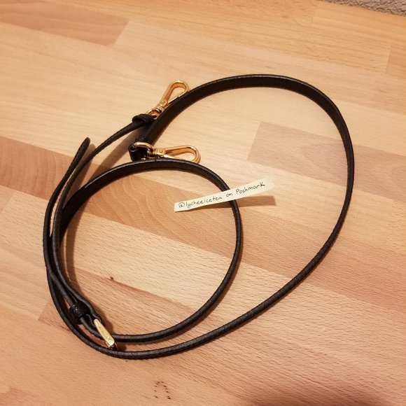 Prada Saffiano Small Double Cuir (Black/Pink) - Picture 16 of 16